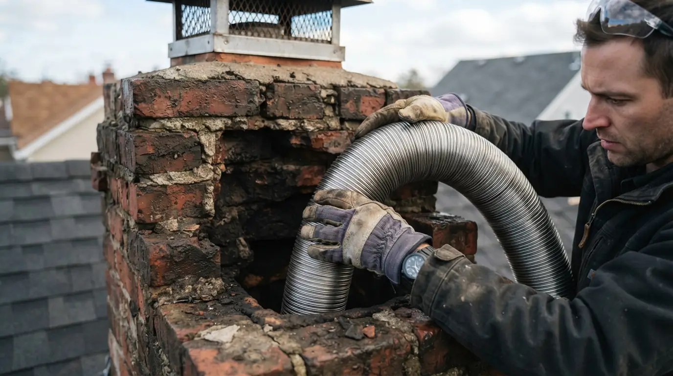 Stainless and aluminum liner options in Spokane, WA