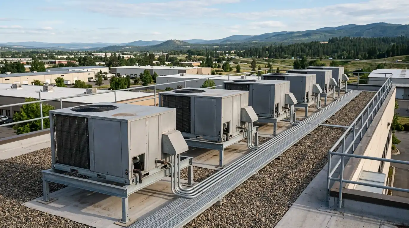 Commercial work by our Spokane crew