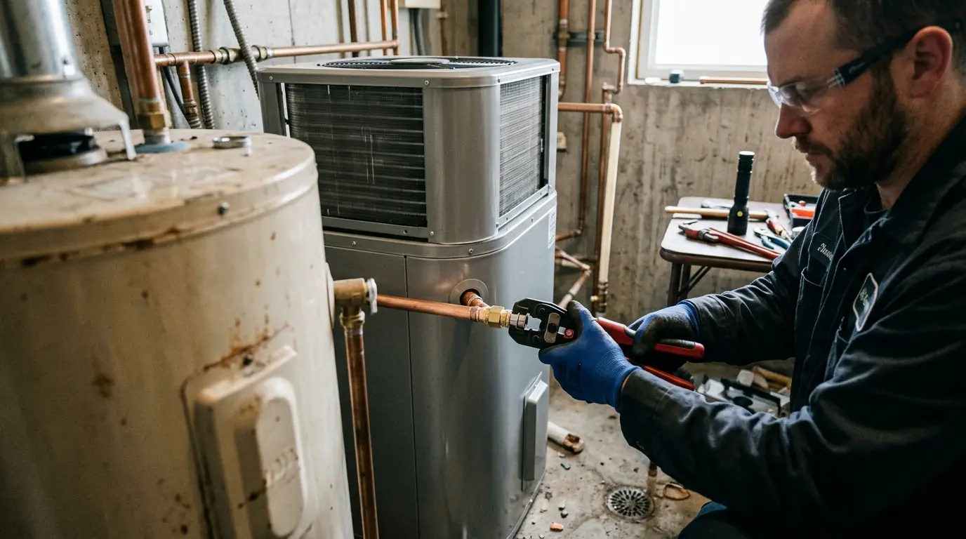 Replacing an electric tank with a heat pump model in Spokane, WA