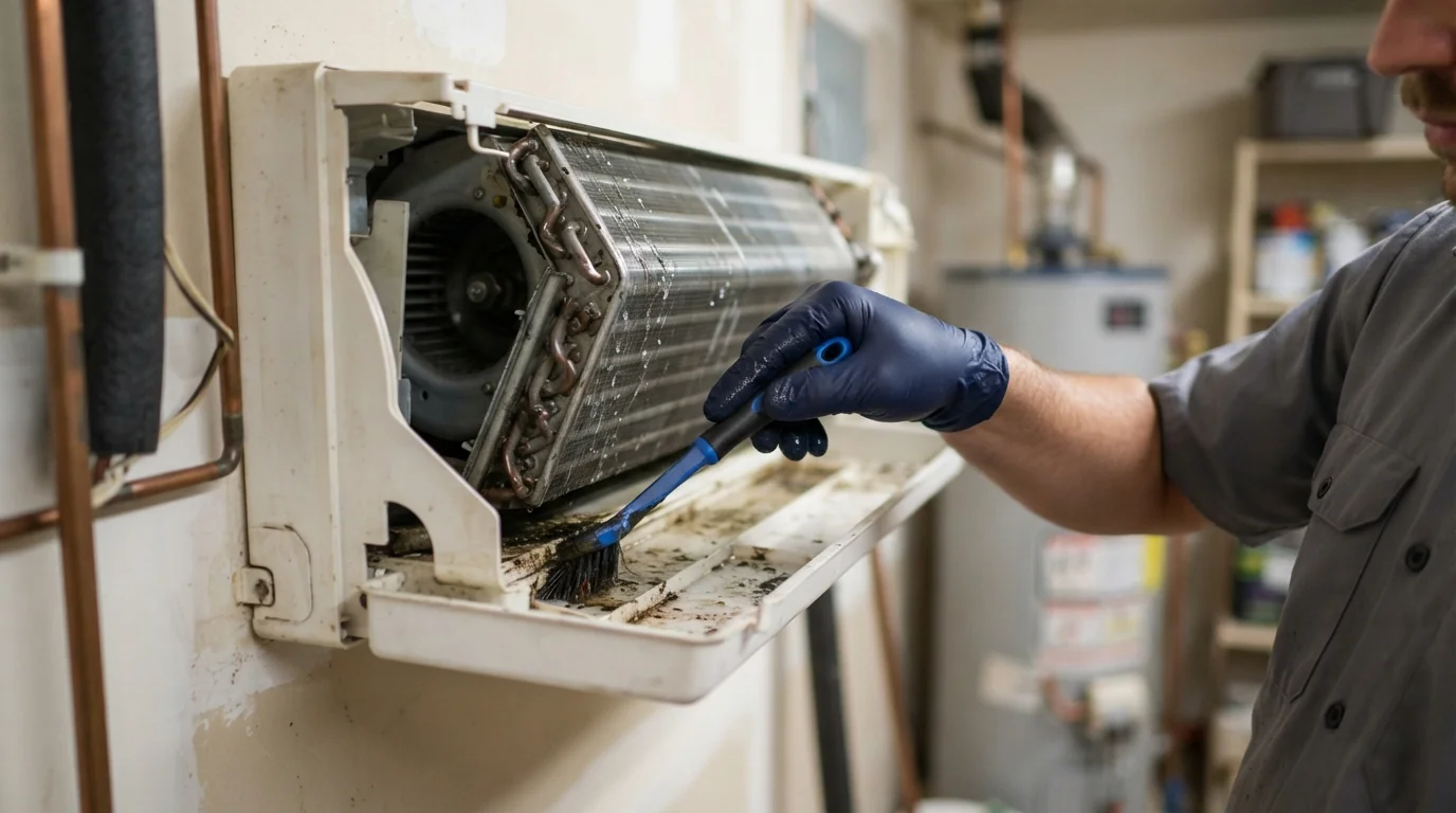Coil and drain pan cleaning in Spokane, WA