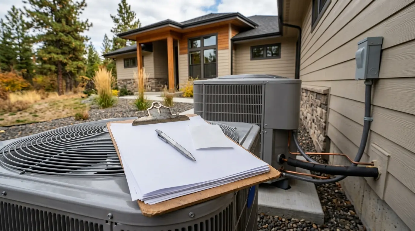 Ductless heat pump replacing baseboard heat in a Spokane room