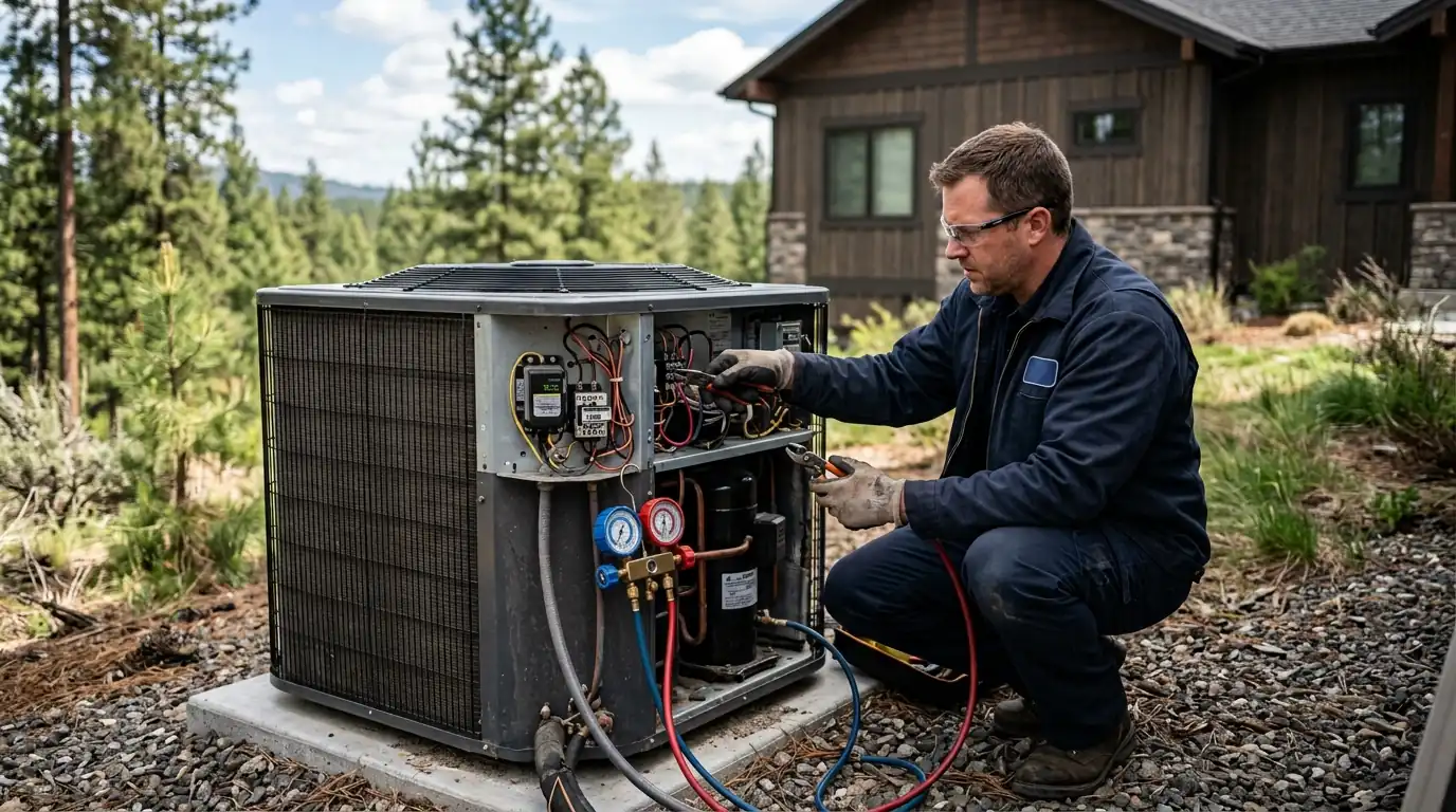 Year-round low-ambient cooling in Spokane, WA