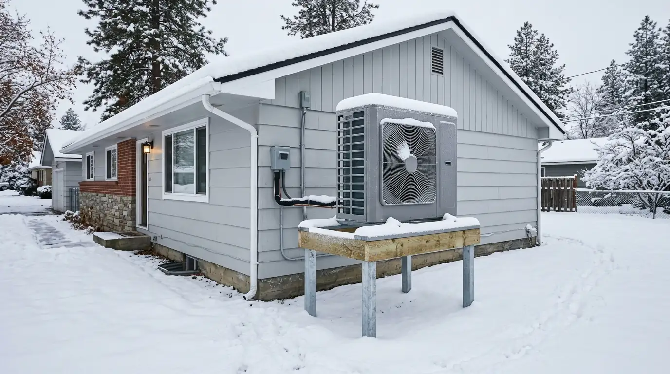 Heat Pumps & Ductless work by our Spokane crew