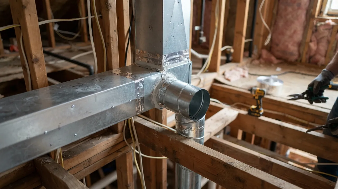 Ducts for a home that never had them in Spokane, WA