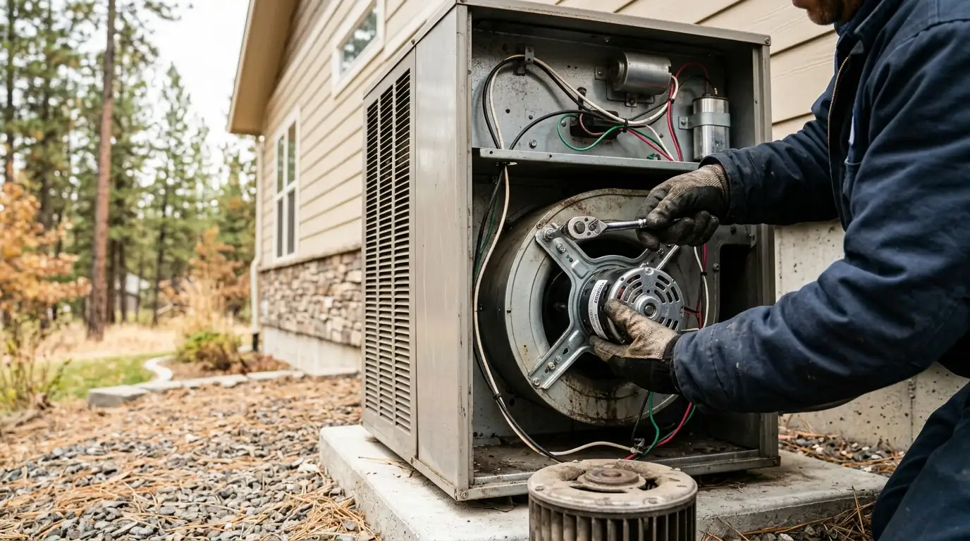 Blower motor replacement in Spokane, WA