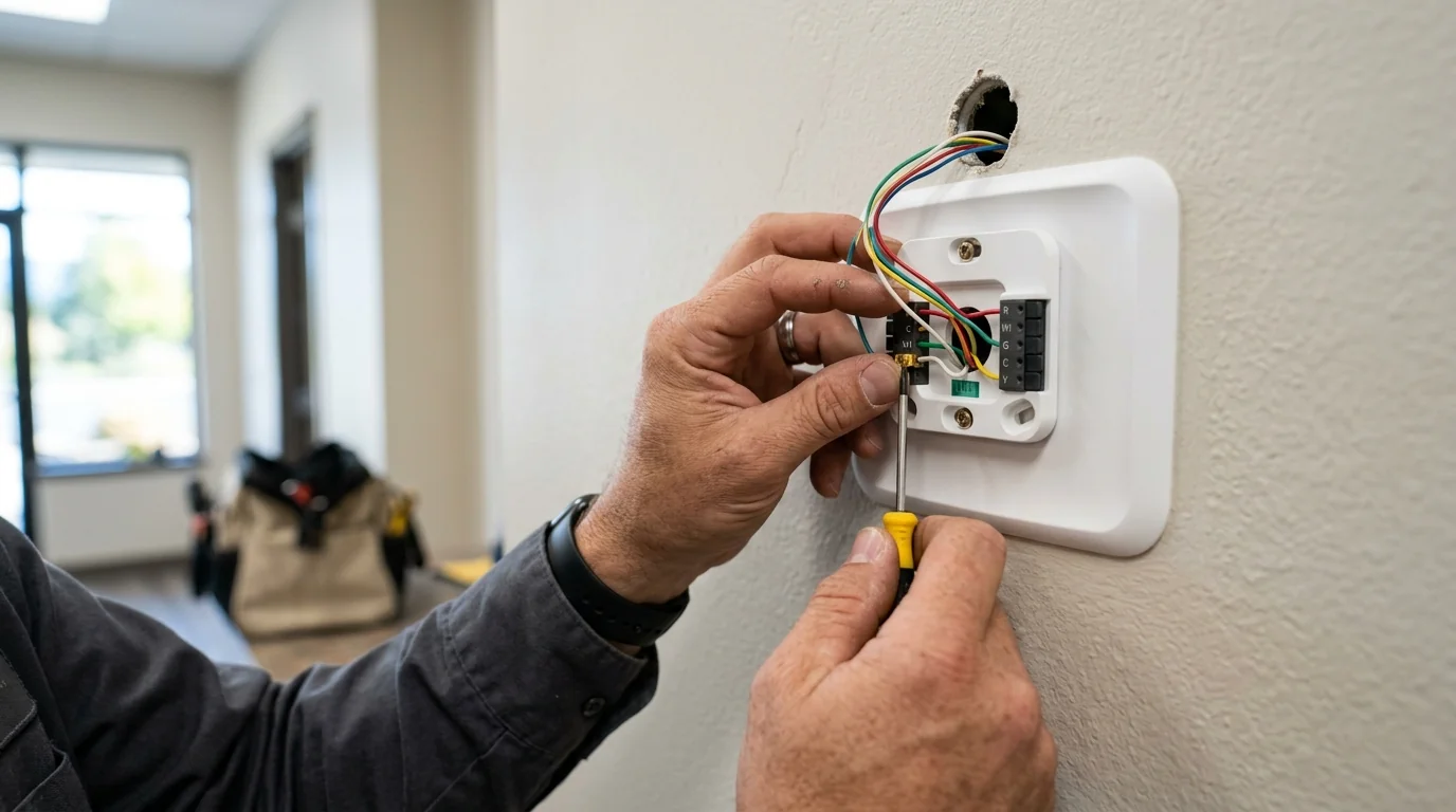 Wi-Fi thermostat setup in Spokane, WA