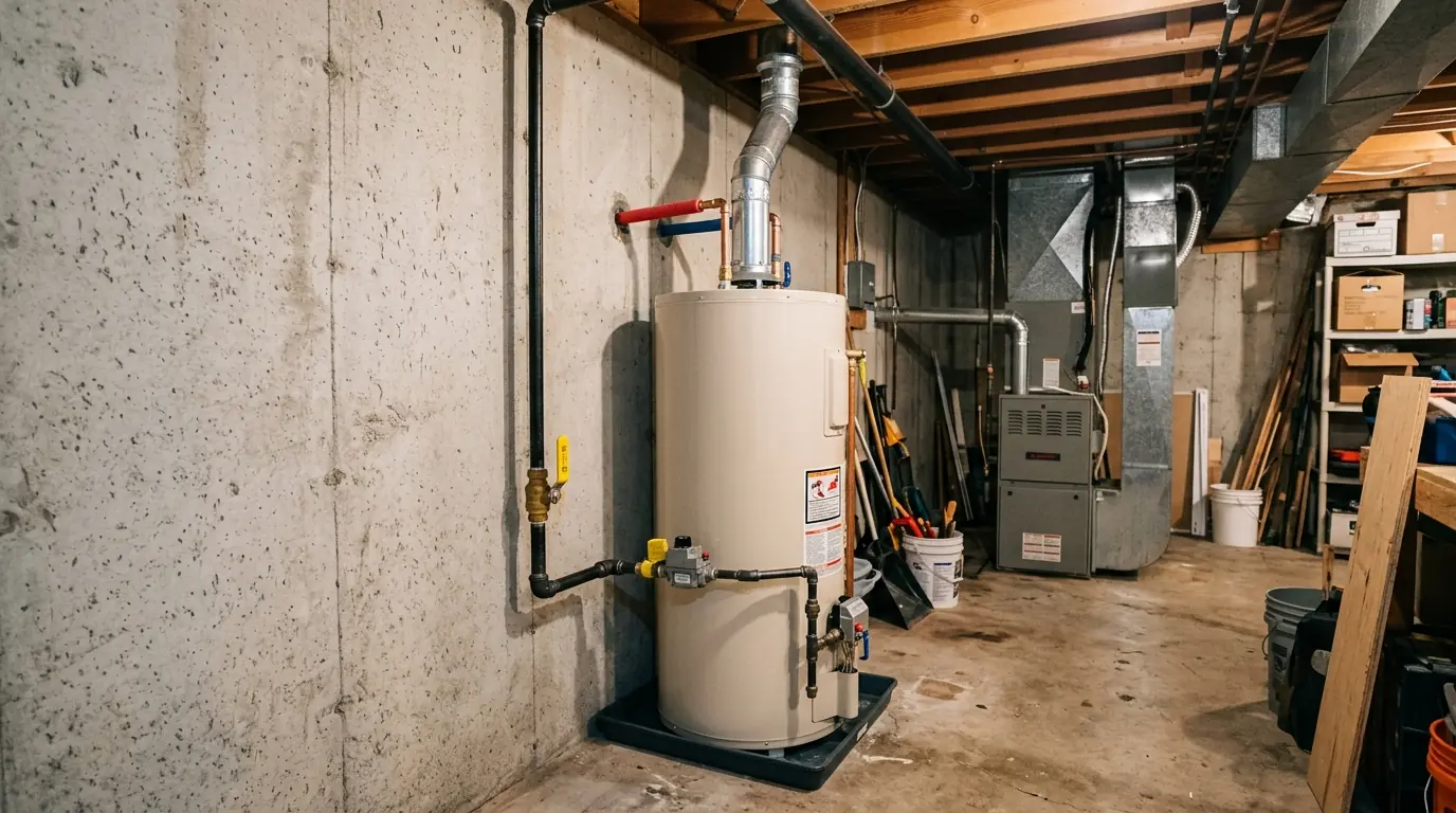 Gas & Water Heating work by our Spokane crew