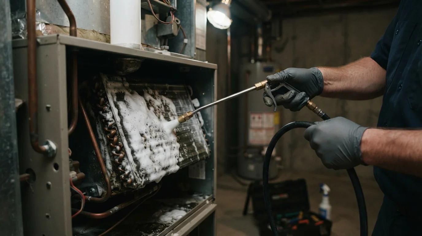 Coil cleaning in Spokane, WA