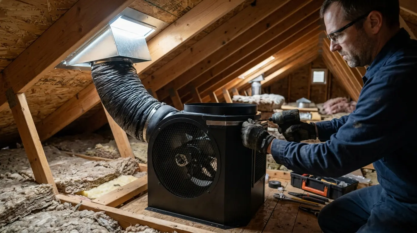 Ducted whole-house fans in Spokane, WA